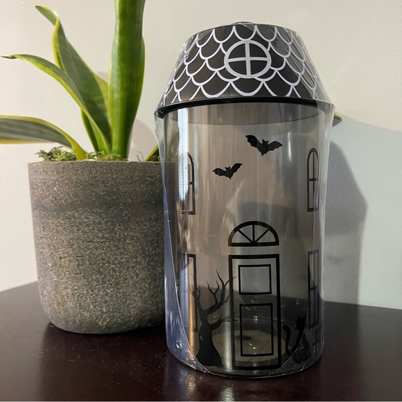 Target - Bullseye Playground Halloween Haunted House Glass Canister - Picture 1 of 4